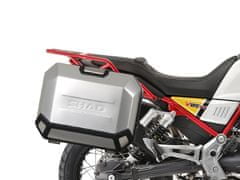 SHAD Kompletní sada bočních hliníkových kufrů SHAD TERRA 36L/47L, včetně montážní sady SHAD MOTO GUZZI V 85 TT 2H133491