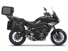 SHAD Kompletní sada sedlových brašen TERRA TR40 adventure a hliníkového vrchního kufru SHAD TERRA BLACK 48L včetně montážní sady SHAD YAMAHA MT-09 Tracer/Tracer 900