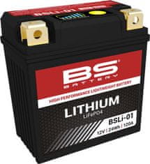 BS-BATTERY Lithiová motocyklová baterie BS-BATTERY BSLI-01 360101