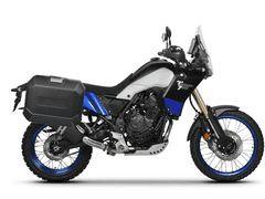 SHAD Kompletní sada bočních černých hliníkových kufrů TERRA BLACK, 36/47 l litrů, včetně montážní sady SHAD YAMAHA Tenere 700 XTZ690