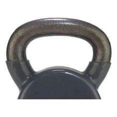 Tunturi Kettlebell litinový ve vinylu 14 kg šedý