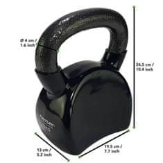 Tunturi Kettlebell litinový ve vinylu 16 kg černý