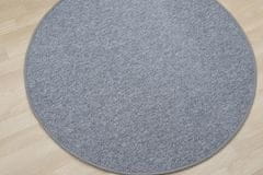 Vopi Kusový koberec Astra světle šedá kruh 57x57 (průměr) kruh