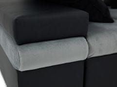 Veneti Rohová rozkládací sedačka ZELMA - béžová, pravý roh