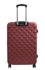 Aga Travel Sada cestovních kufrů MR4655 Tmavě červená