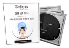 Brazil Keratin Černá detoxikační maska na obličej (Deep Sea Mask) 3 ks