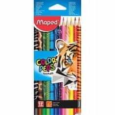 Maped Pastelky Colorpeps Animals 12 barev