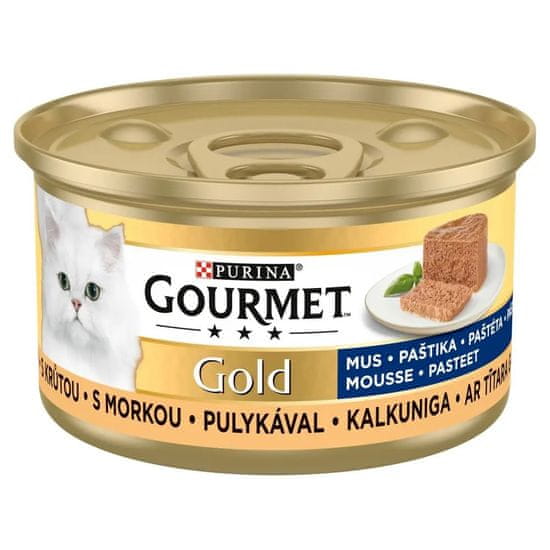 Gourmet GOLD paštika krůta 12x85 g