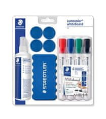 Staedtler Startovací sada na bílou magnetickou tabuli "Lumocolor Set 613 S", 613 S