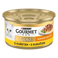 Gourmet GOLD kuře v omáčce 12x85 g