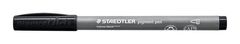 Staedtler Štětcové fixy "376 Black", sada, černá, 1 mm, 376-99 BK210