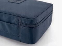 INNA Kosmetický kufřík Toaletní taška Make Up Bag Make Up Case Cestovní taška Beauty Case s rukojetí Kosmetická taška Storage Bag pro toaletní potřeby v námořnické modři