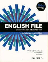 PADU English File Pre-intermediate Student´s Book 3rd (CZEch Edition) (Latham-Koenig Christina)