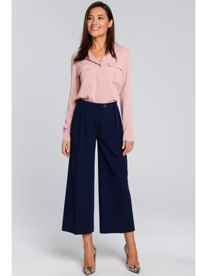 Style Stylove Dámské culottes Blanchessant S139 námořnická modrá