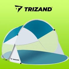 Trizand 20974 Skládací plážový stan 190 x 120 x 90 cm