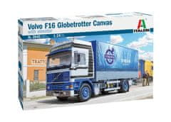 Italeri VOLVO F16 Globetrotter Canvas, Model Kit 3945, 1/24