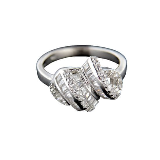 Amiatex Stříbrný prsten 15244