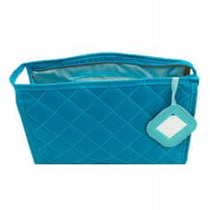 INNA Toaletní taška Kosmetická taška Toaletní taška Make-up Bag pro kabelky Malá prostorná cestovní taška Travelcosmetic v modrá