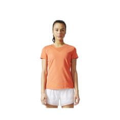 Adidas Tričko na trenínk oranžové XS Feminine Tee
