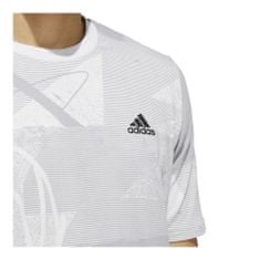 Adidas Tričko na trenínk bílé XXL Ignite Allover Print Graphic Tee