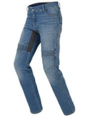 Spidi kalhoty, jeansy FURIOUS PRO, SPIDI (modré, středně seprané) (Velikost: 36) 2H898405