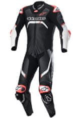 Alpinestars jednodílná kombinéza GP TECH 4, TECH-AIR kompatibilní, ALPINESTARS (černá/bílá/červená fluo) 2024 (Velikost: 44) 2H365349