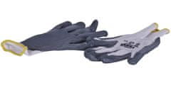ACI Pracovní rukavice nylon šedé (sada 12 párů) (Velikost: 8 - M) 2H467390