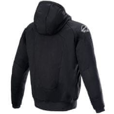 Alpinestars bunda CHROME IGNITION HOODIE, ALPINESTARS (černá/červená fluo/šedá/bílá) 2024 (Velikost: S) 2H965576