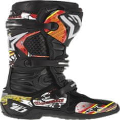 Alpinestars sada polepů pro boty TECH 10 model 2014 až 2018, ALPINESTARS (červená/bílá/žlutá) (Velikost: 7-10/40) 2H865979