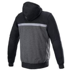 Alpinestars bunda CHROME STREET HOODIE, ALPINESTARS (černá/šedá) 2024 (Velikost: S) 2H350787