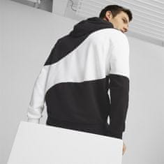 Puma Mikina černá 176 - 181 cm/M Power Cat Hoodie