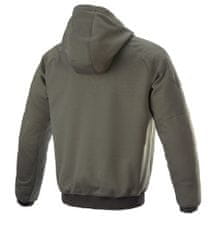 Alpinestars bunda AGELESS HOODIE, ALPINESTARS (žíhaná zelená) 2024 (Velikost: S) 4209221-6126