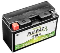 Fulbat baterie 12V, FT7B-4 GEL, 12V, 6.5Ah, 110A, bezúdržbová GEL technologie 150x65x93 FULBAT (aktivovaná ve výrobě) 550641