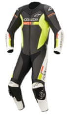 Alpinestars jednodílná kombinéza GP FORCE CHASER 2022, TECH-AIR 5 kompatibilní, ALPINESTARS (černá/bílá/červená fluo/žlutá fluo) (Velikost: 48) 2H950297