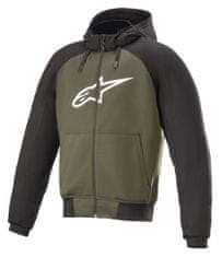 Alpinestars bunda CHROME SPORT HOODIE, ALPINESTARS (zelená) 2024 (Velikost: S) 2H71291