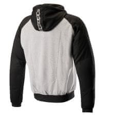 Alpinestars bunda CHROME SPORT HOODIE, ALPINESTARS (žíhaná světle šedá/černá) 2024 (Velikost: S) 2H159244