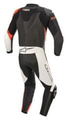 Alpinestars jednodílná kombinéza GP FORCE PHANTOM, TECH-AIR 5 kompatibilní, ALPINESTARS (černá/bílá/červená fluo) (Velikost: 48) 3150621-1231