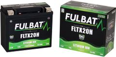 Fulbat lithiová baterie LiFePO4 YTX20H-BS FULBAT 12V, 12Ah, 720A, hmotnost 1,12 kg, 175x87x155 nahrazuje typy: (YTX20-BS) 560512