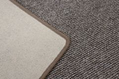 Vopi Kusový koberec Porto hnědý čtverec 60x60