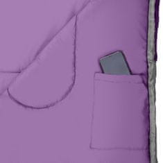 NILLS CAMP spací pytel NC2008 šedý-fialový
