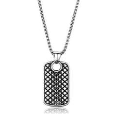 SPERKY4U Ocelový náhrdelník s destičkou