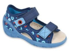 Befado chlapecké sandálky 065P161 modré, velikost 25