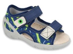 Befado chlapecké sandálky SUNNY 065P155 modré, velikost 23