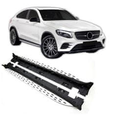 J&J Automotive Boční nášlapy pro Mercedes GLC X253 2015-2022 nepasuje na Coupe