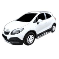 J&J Automotive Boční nerezové rámy pro Opel Mokka 2012-