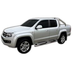 J&J Automotive Boční nerezové rámy pro Volkswagen Amarok 2010-2016, 2016-