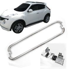 J&J Automotive Boční nerezové rámy pro Nissan Juke 2010-2019 60,3 mm