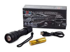 Bailong 08284 Svítilna LED CREE XM-L T6 ZOOM