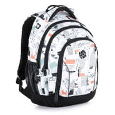 Bagmaster Supernova 21 A White/black/orange/green