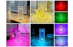 CoolCeny Dotyková RGB stolní lampa – Diamond Crystal Lamp